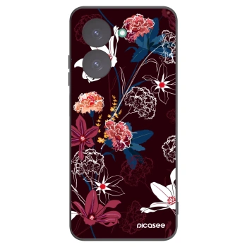 Picasee silikonowe czarne etui na Xiaomi Redmi A5 - Dark Meadow
