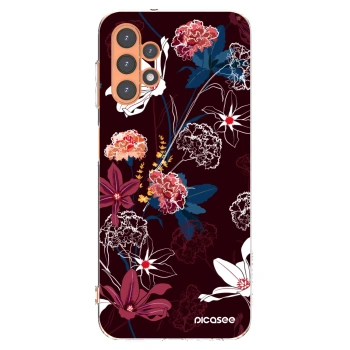 Picasee silikonowe przeźroczyste etui na Samsung Galaxy A13 5G - Dark Meadow