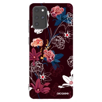 Picasee silikonowe przeźroczyste etui na Samsung Galaxy S20+ G985F - Dark Meadow