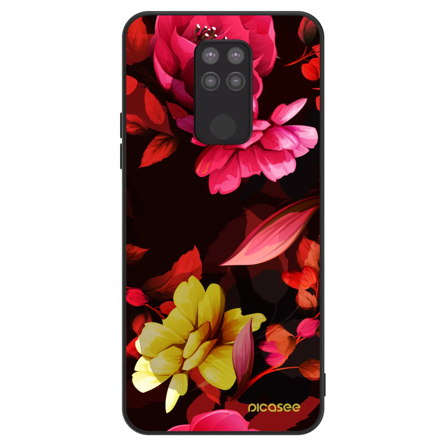 Picasee ULTIMATE CASE na Xiaomi Redmi Note 9 - Dark Peonny