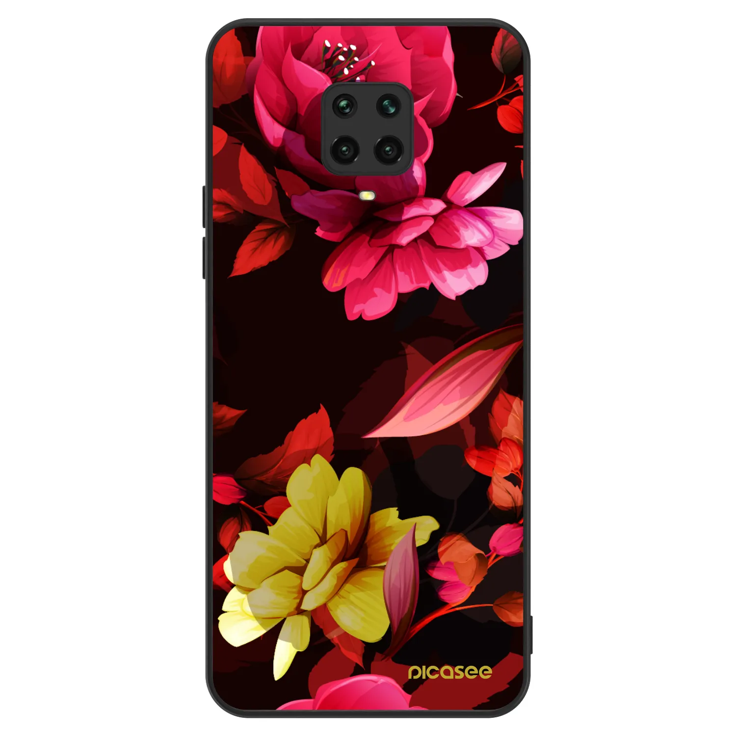 Picasee ULTIMATE CASE na Xiaomi Redmi Note 9 Pro - Dark Peonny
