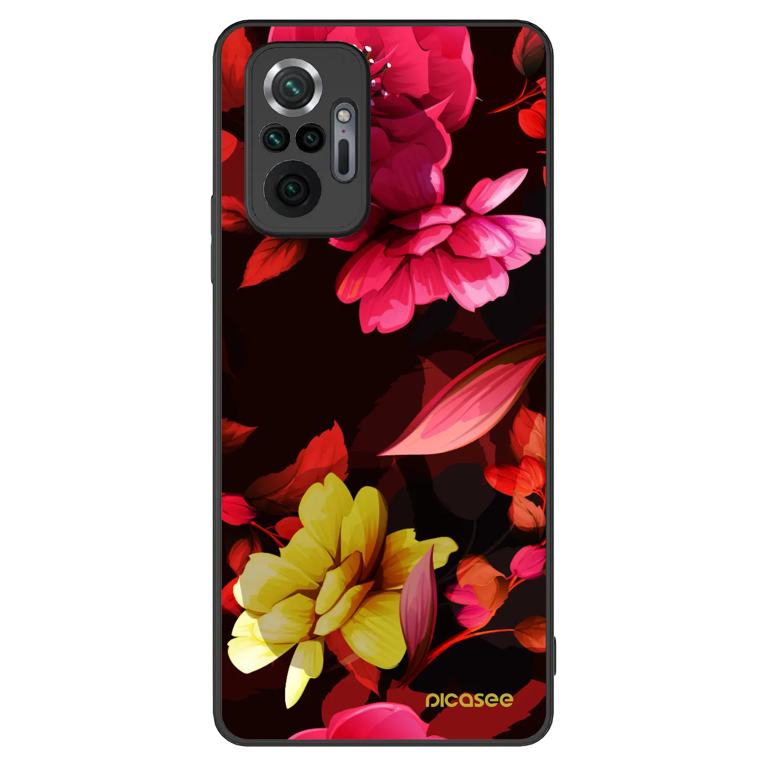 Picasee ULTIMATE CASE na Xiaomi Redmi Note 10 Pro - Dark Peonny
