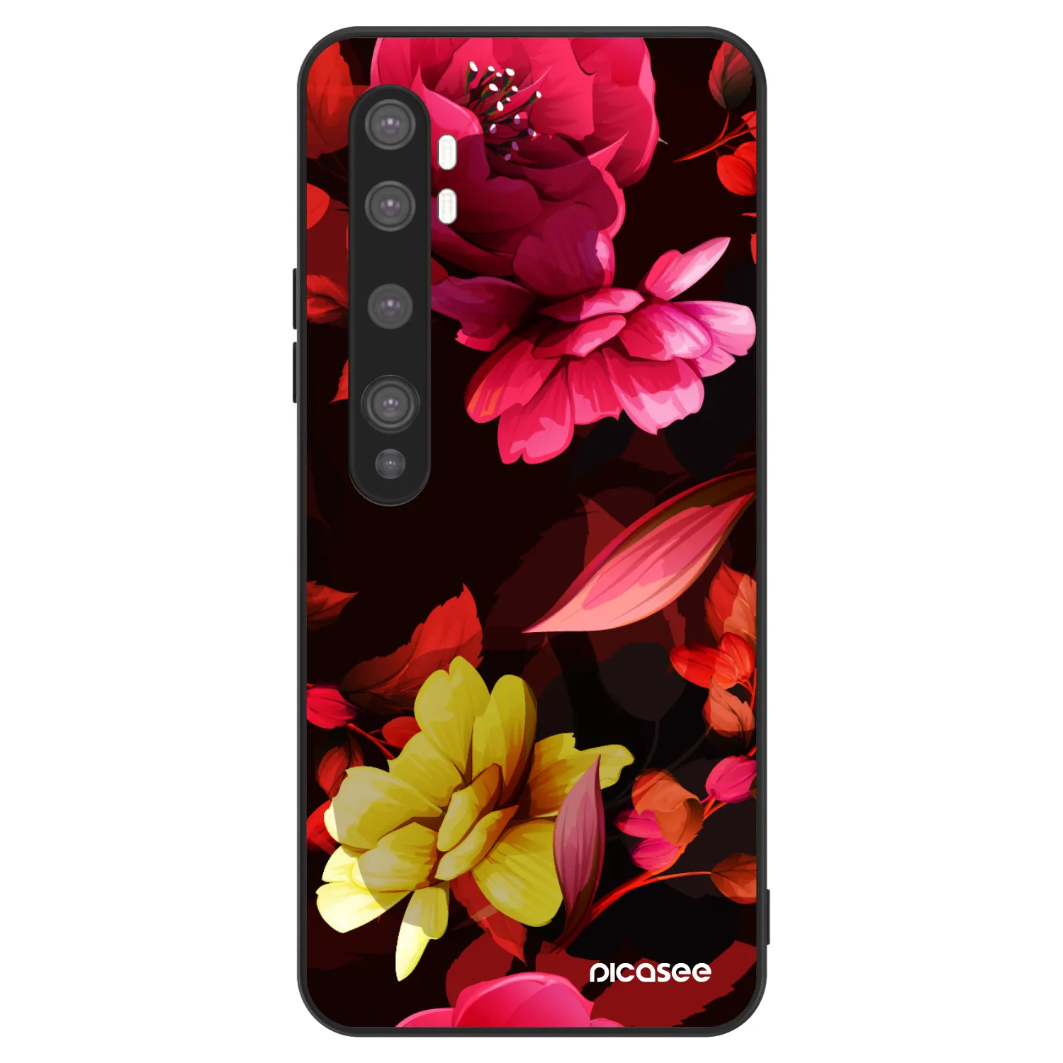 Picasee ULTIMATE CASE na Xiaomi Mi Note 10 (Pro) - Dark Peonny