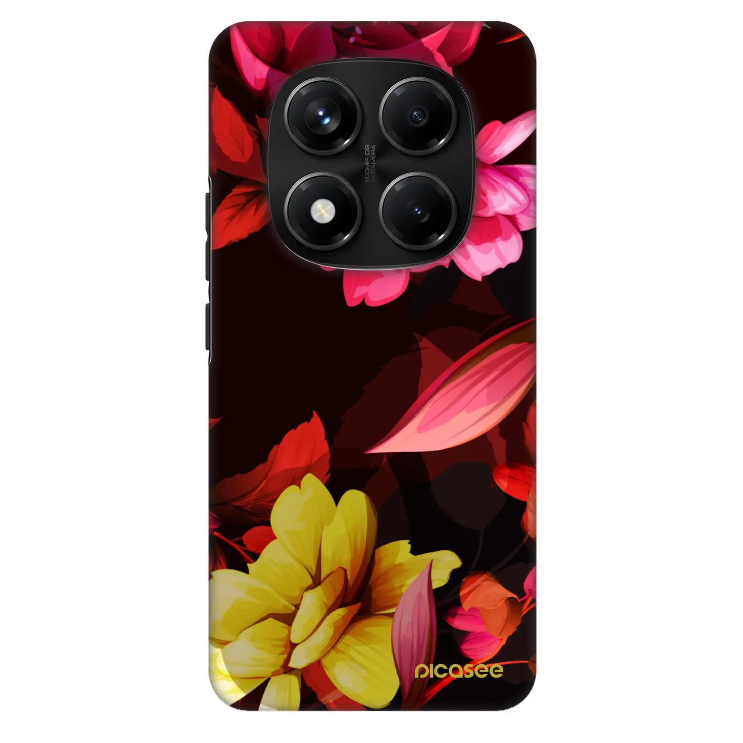 Picasee Fashion Case na Xiaomi Redmi Note 14 Pro+ 5G - Dark Peonny