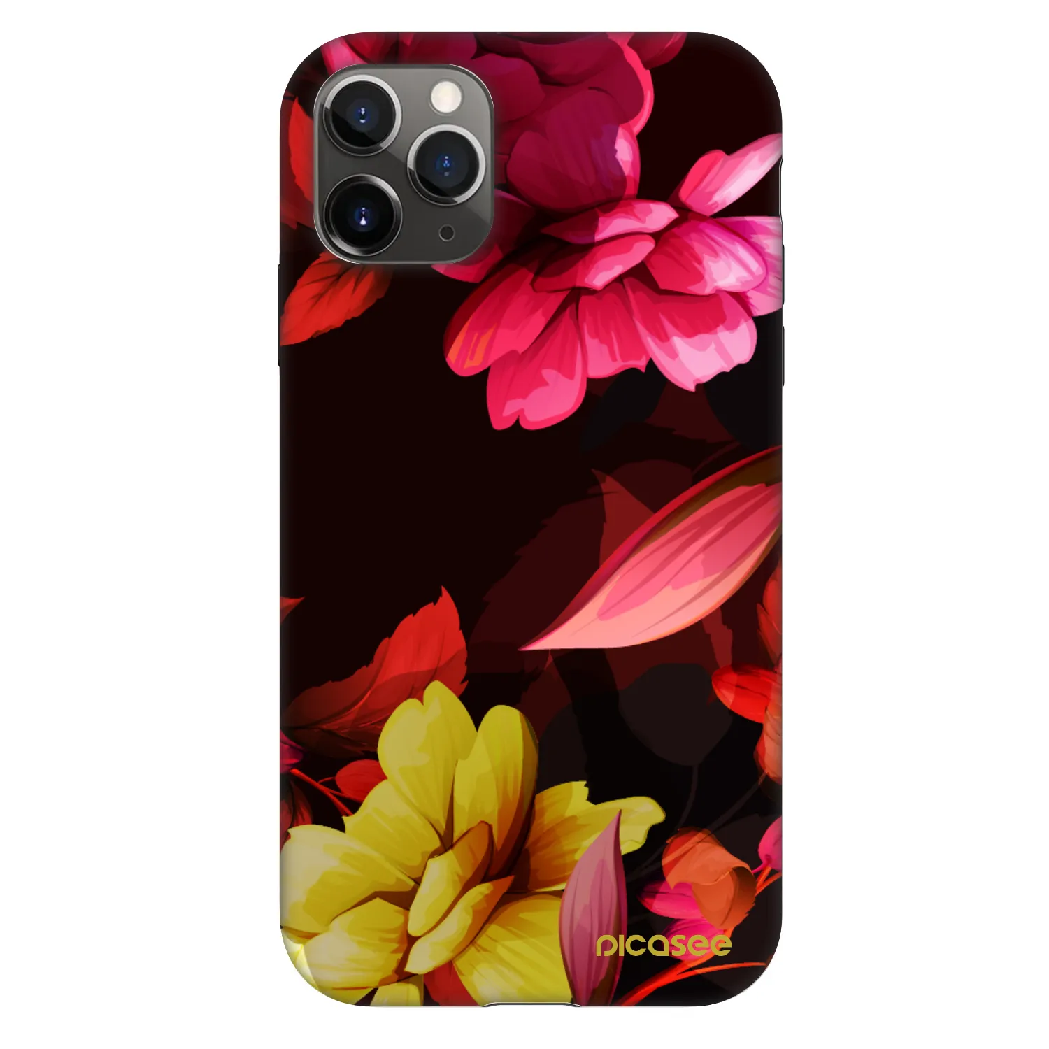 Picasee Fashion Case na Apple iPhone 11 Pro - Dark Peonny