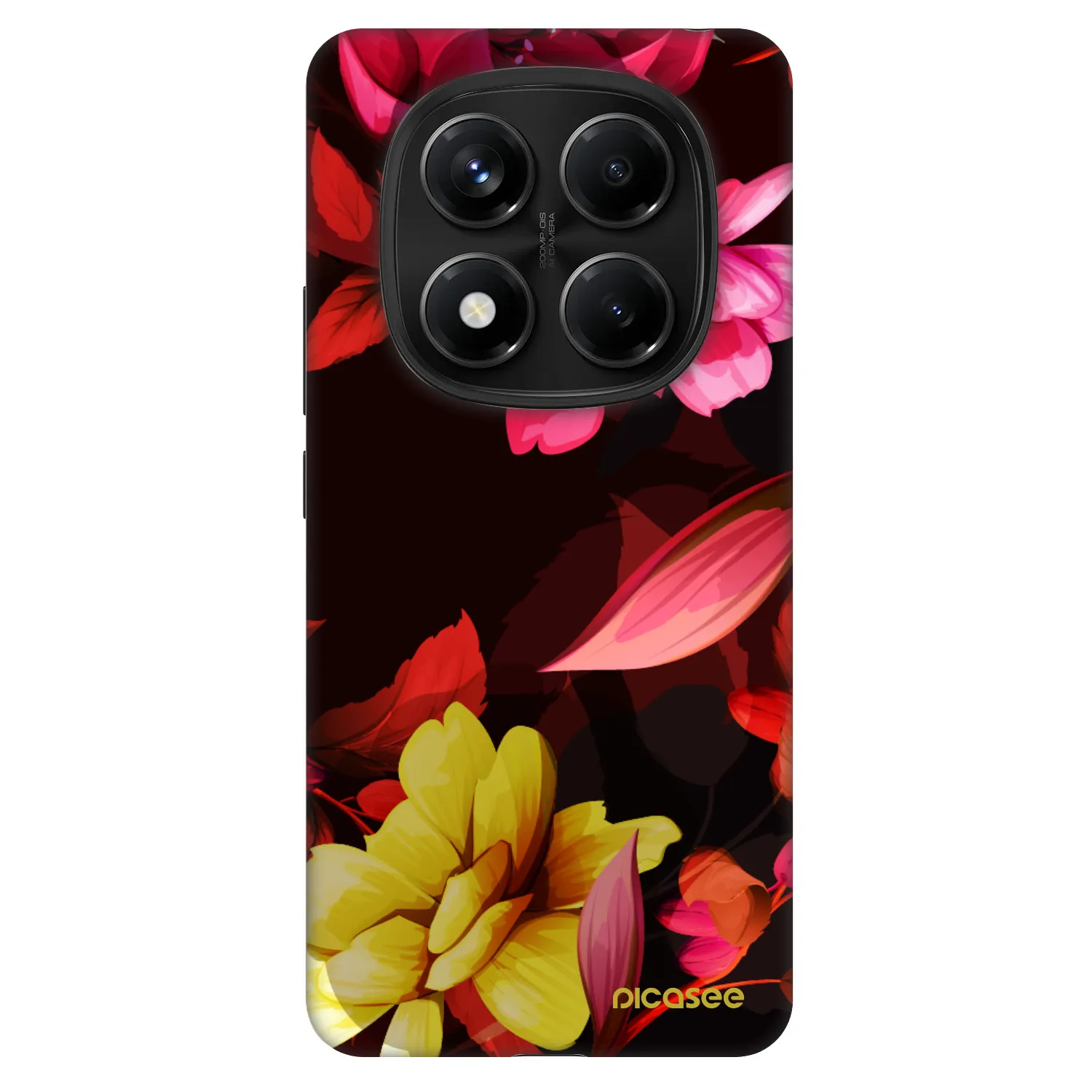 Picasee Fashion Case na Xiaomi Redmi Note 14 Pro 5G - Dark Peonny
