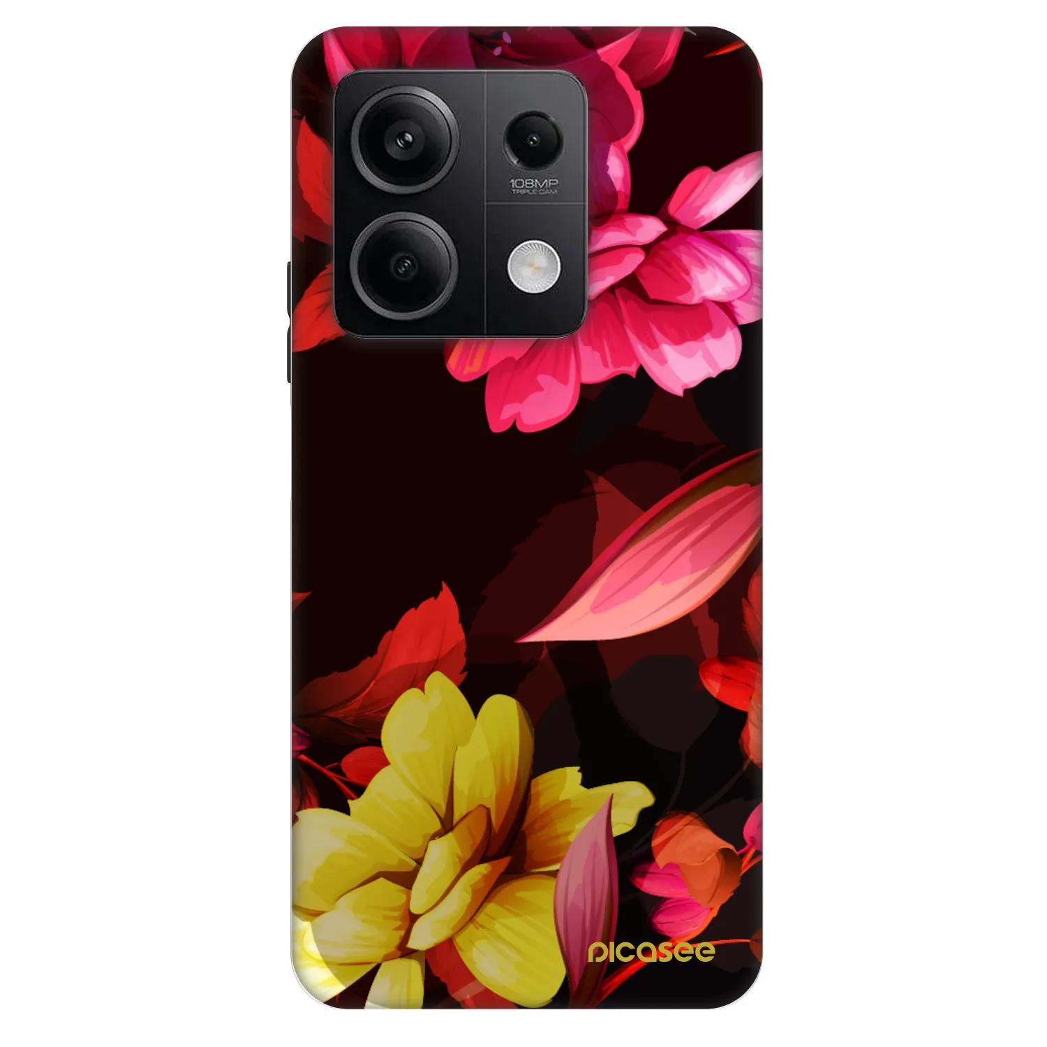 Picasee Fashion Case na Xiaomi Redmi Note 13 5G - Dark Peonny