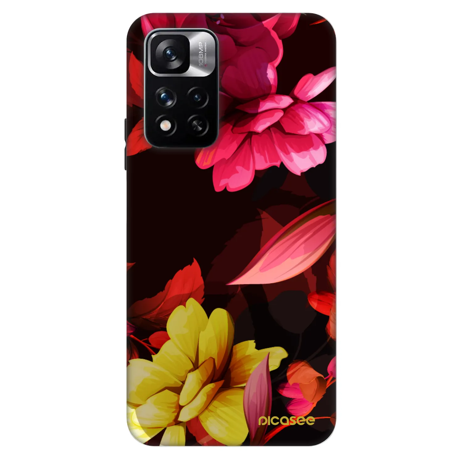 Picasee Fashion Case na Xiaomi Redmi Note 11 Pro 5G - Dark Peonny