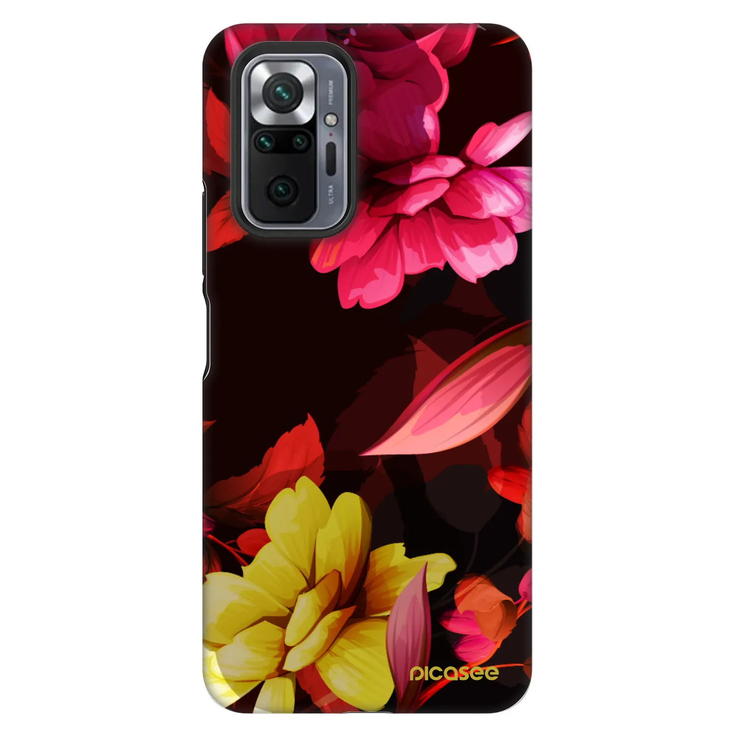 Picasee Fashion Case na Xiaomi Redmi Note 10 Pro - Dark Peonny