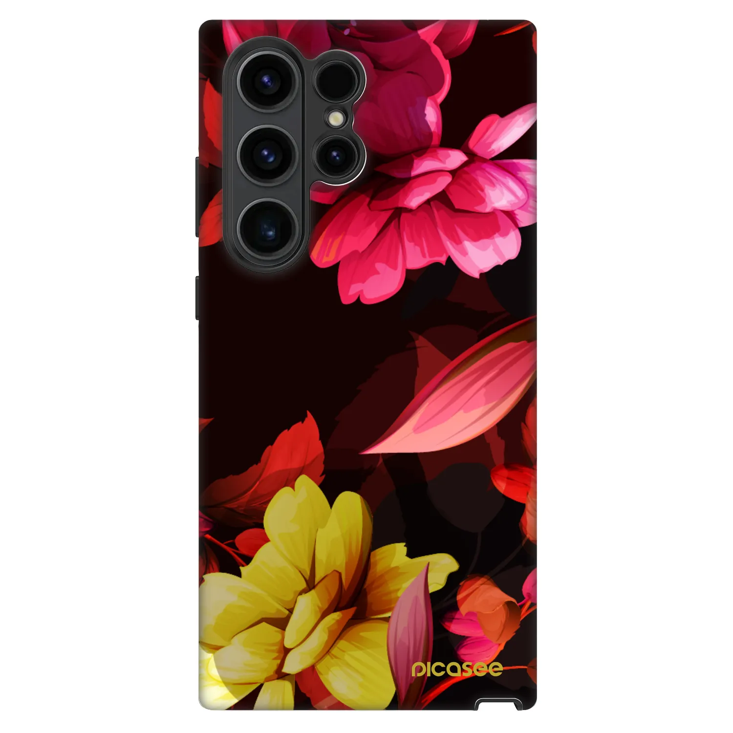 Picasee Fashion Case na Samsung Galaxy S23 Ultra 5G - Dark Peonny