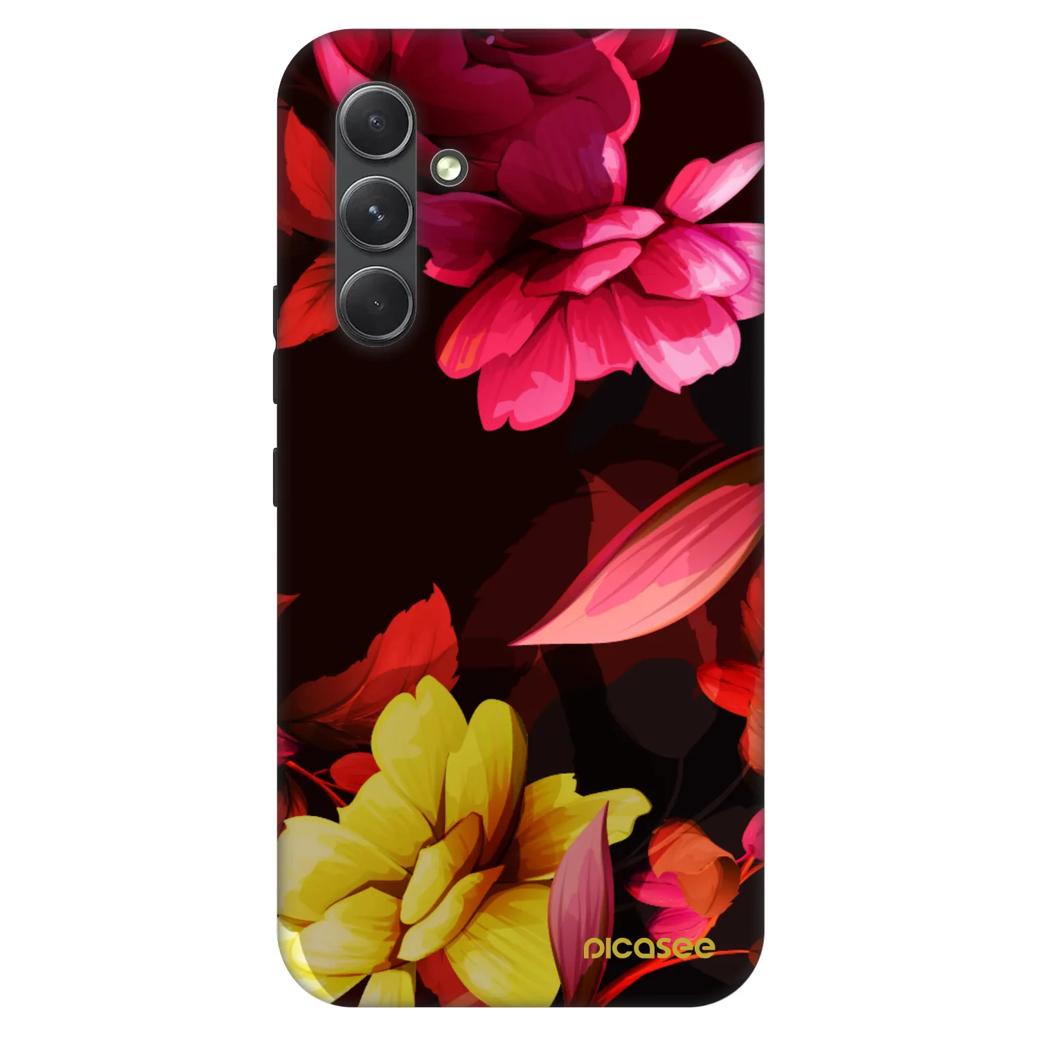 Picasee Fashion Case na Samsung Galaxy A54 5G A546B - Dark Peonny