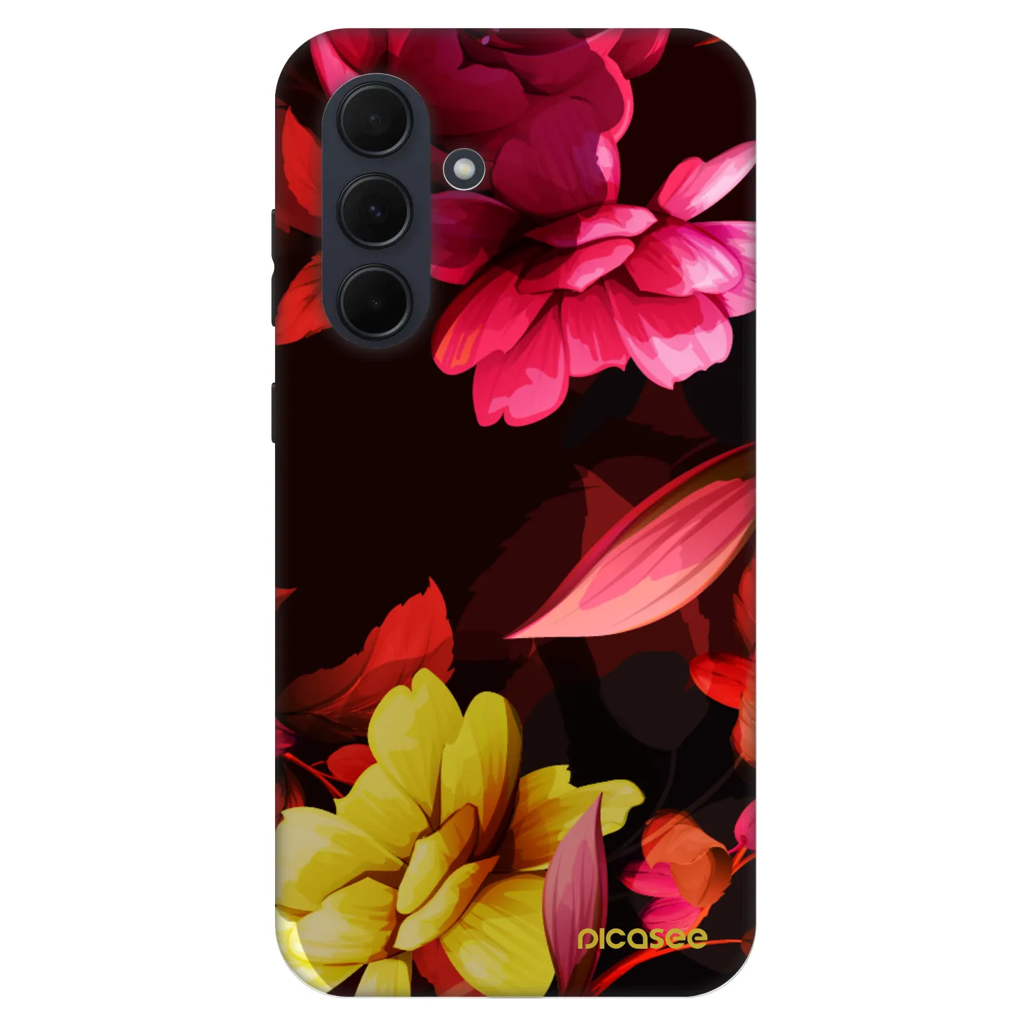 Picasee Fashion Case na Samsung Galaxy A35 5G A356B - Dark Peonny