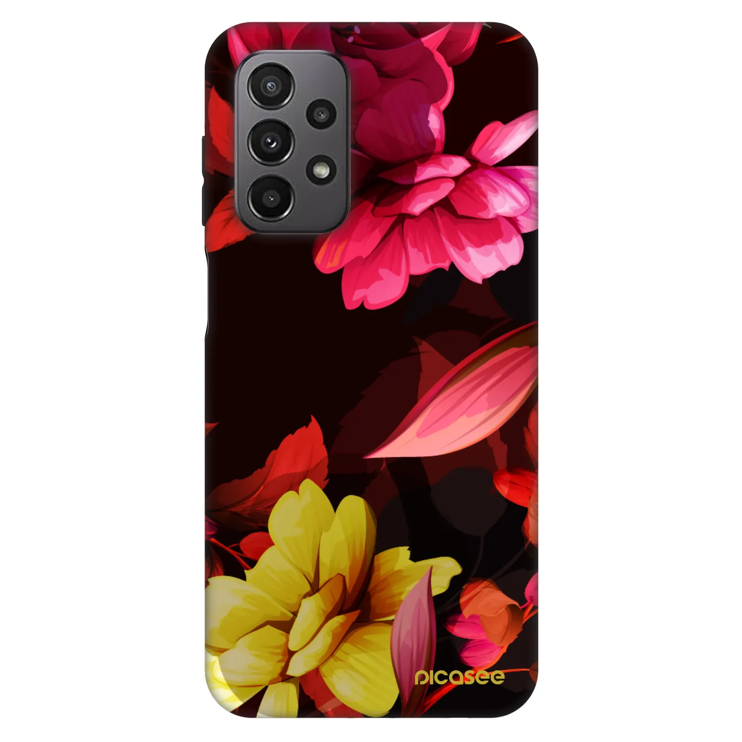 Picasee Fashion Case na Samsung Galaxy A23 A236B 5G - Dark Peonny
