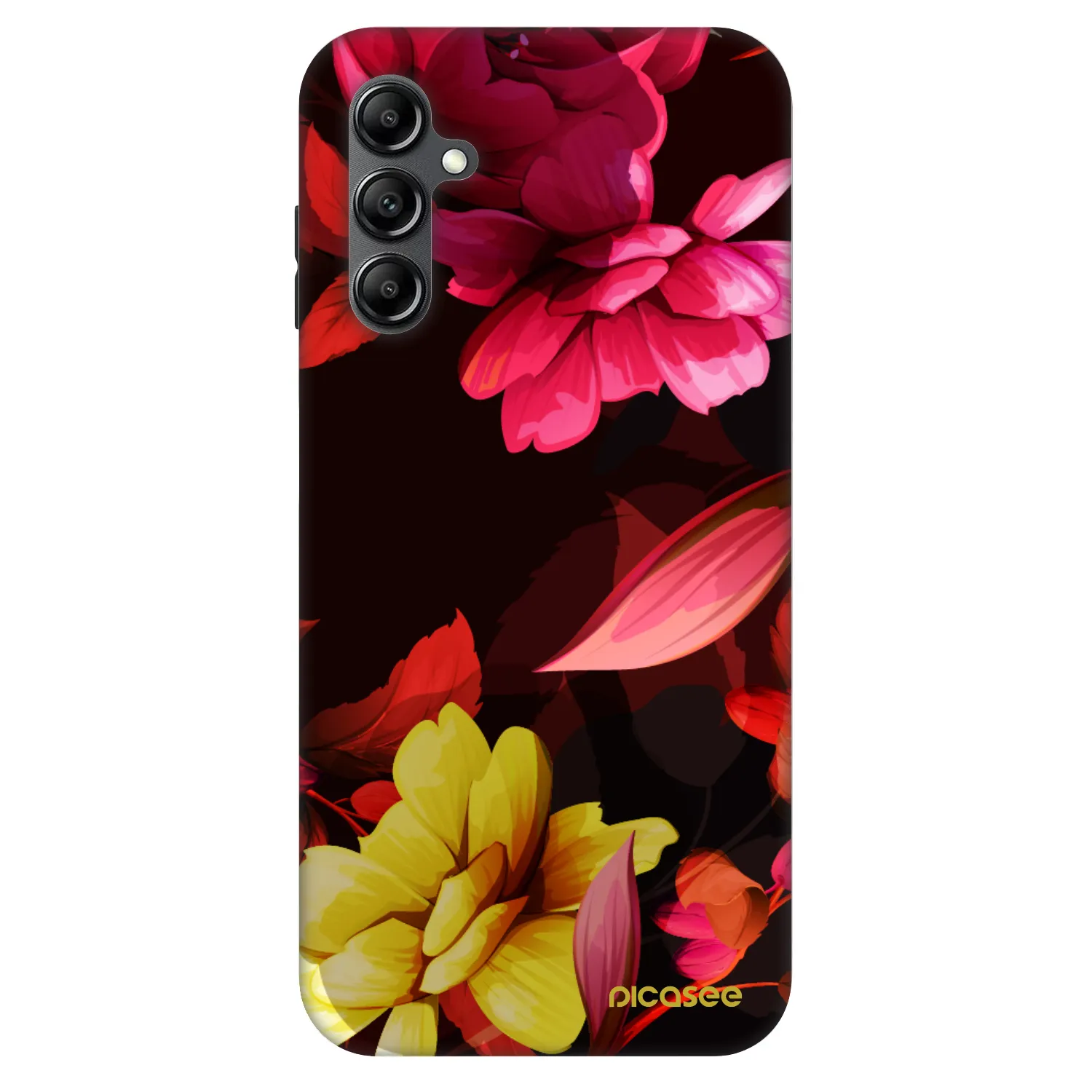 Picasee Fashion Case na Samsung Galaxy A14 5G A146P - Dark Peonny