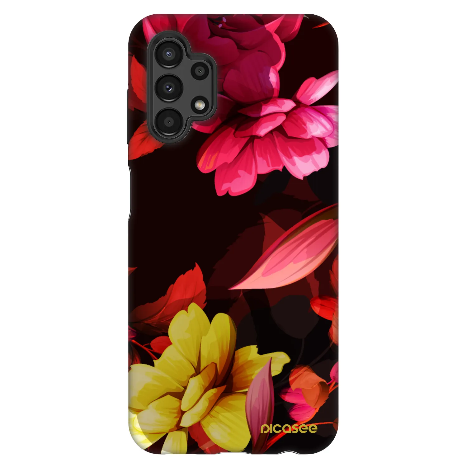 Picasee Fashion Case na Samsung Galaxy A13 4G A135 - Dark Peonny