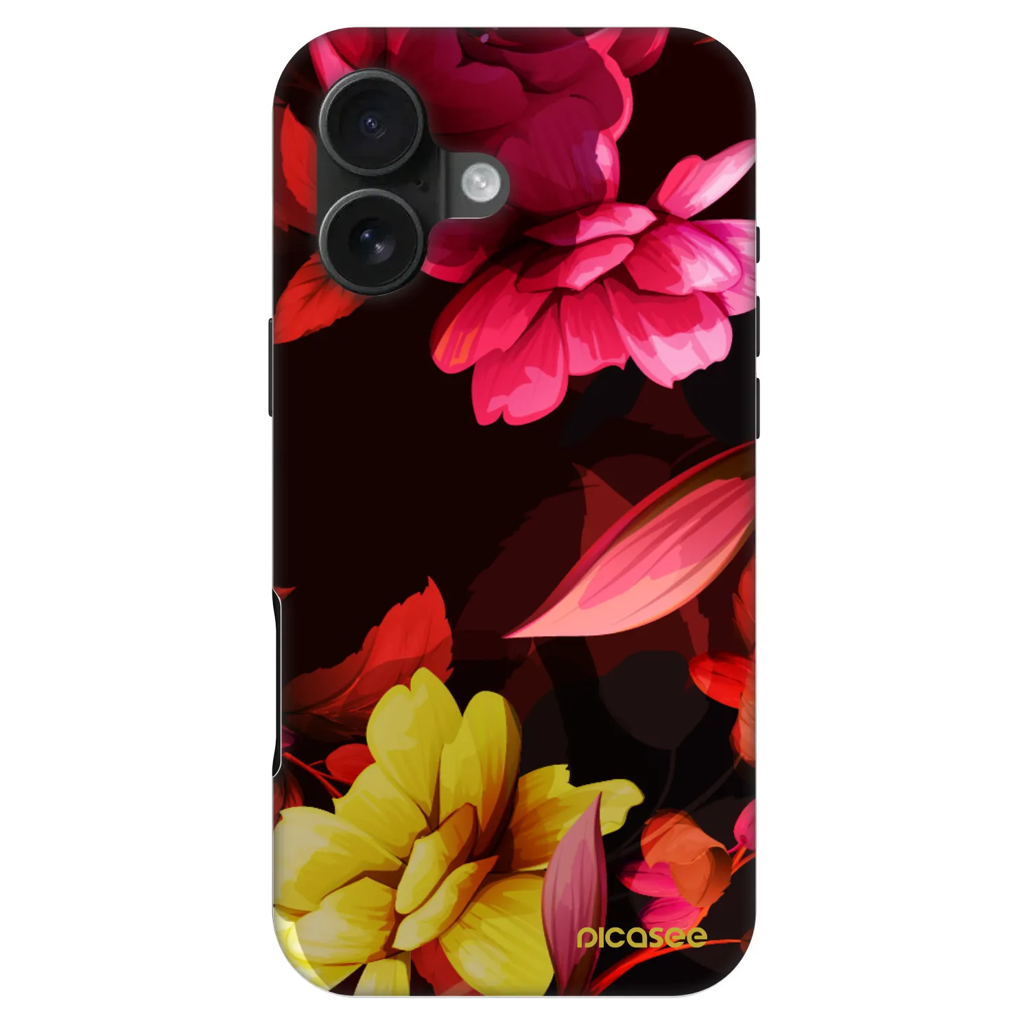 Picasee Fashion Case MagSafe na Apple iPhone 16 - Dark Peonny