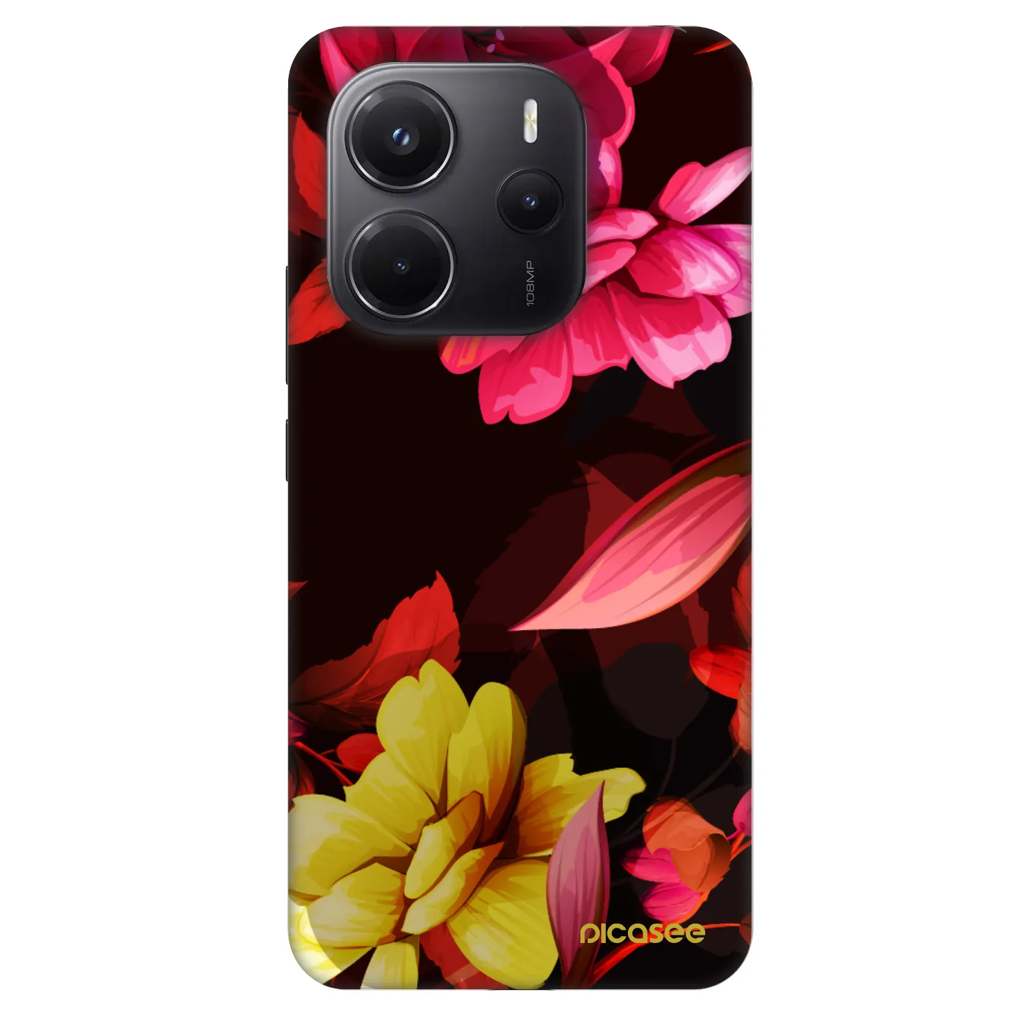 Picasee Fashion Case na Xiaomi Redmi Note 14 4G - Dark Peonny