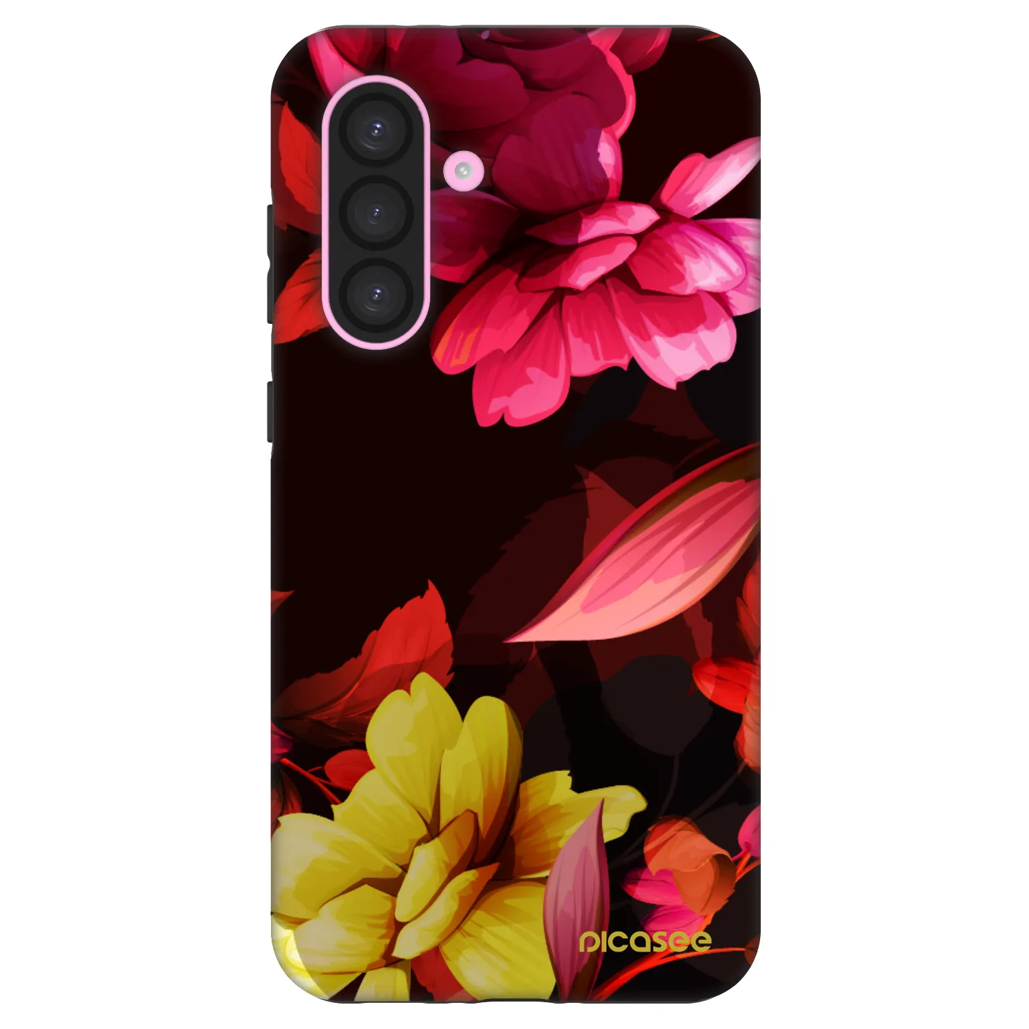 Picasee Fashion Case na Samsung Galaxy A56 5G A566B - Dark Peonny