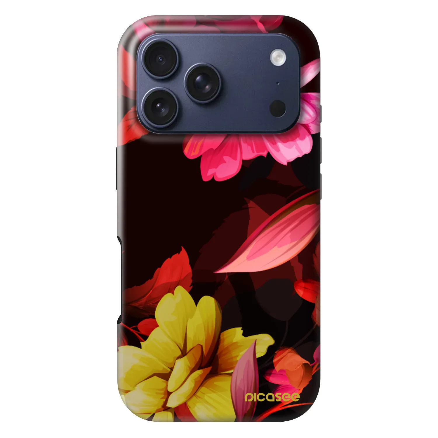 Picasee Fashion Case MagSafe na Apple iPhone 18 Pro - Dark Peonny