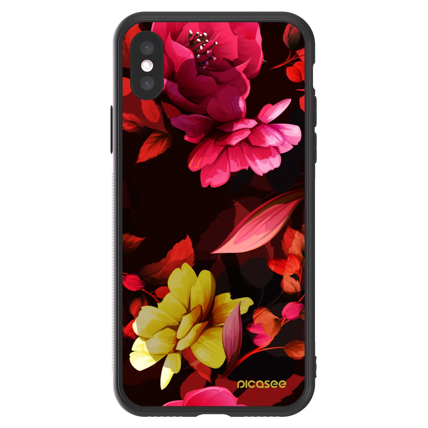 Picasee ULTIMATE CASE na Apple iPhone X/XS - Dark Peonny
