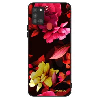 Etui na Samsung Galaxy A21s - Dark Peonny