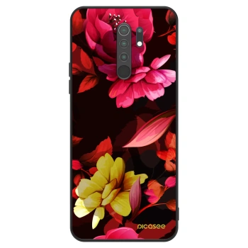 Etui na Xiaomi Redmi 9 - Dark Peonny
