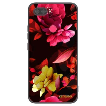 Etui na Xiaomi Mi 8 Lite - Dark Peonny