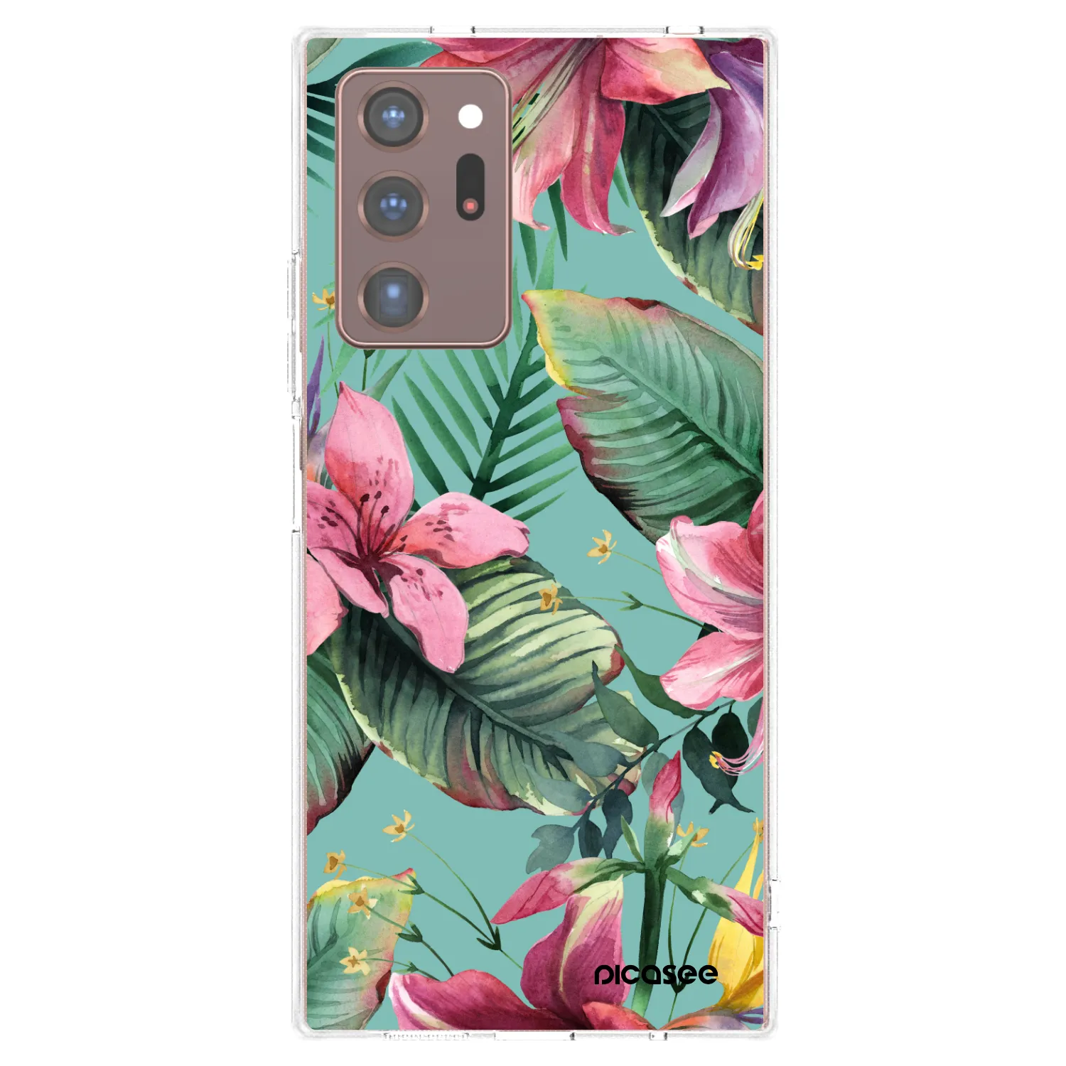 Picasee silikonowe przeźroczyste etui na Samsung Galaxy Note 20 Ultra - Hawaii