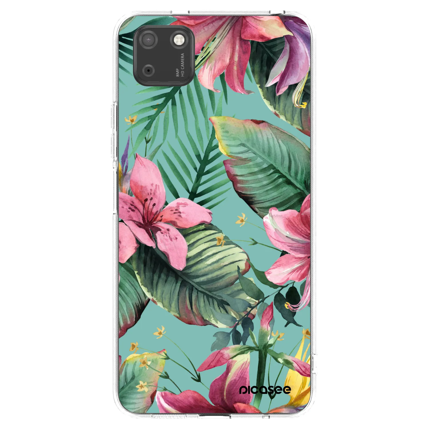 Picasee silikonowe przeźroczyste etui na Huawei Y5P - Hawaii