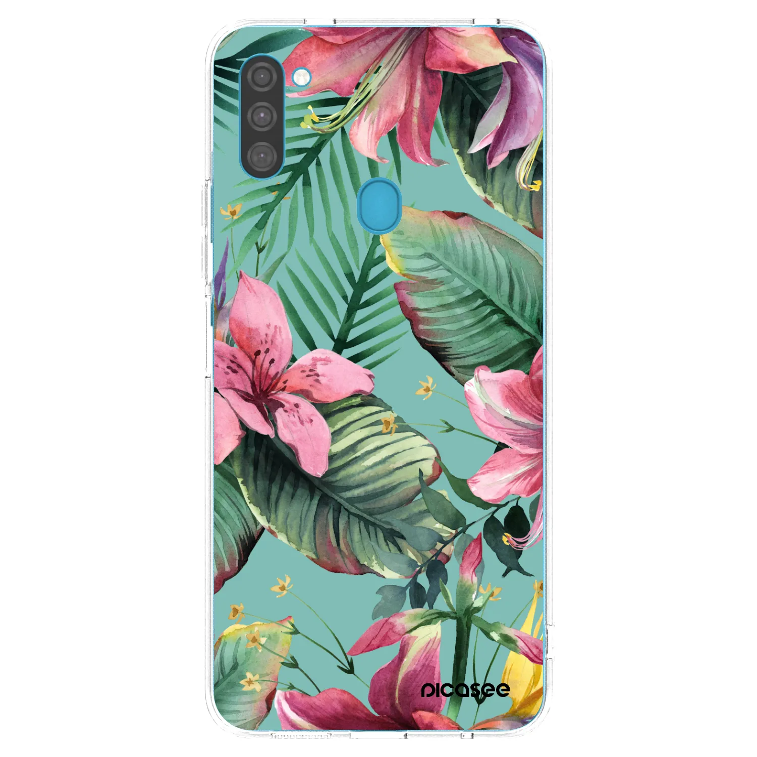 Picasee silikonowe przeźroczyste etui na Samsung Galaxy M11 - Hawaii