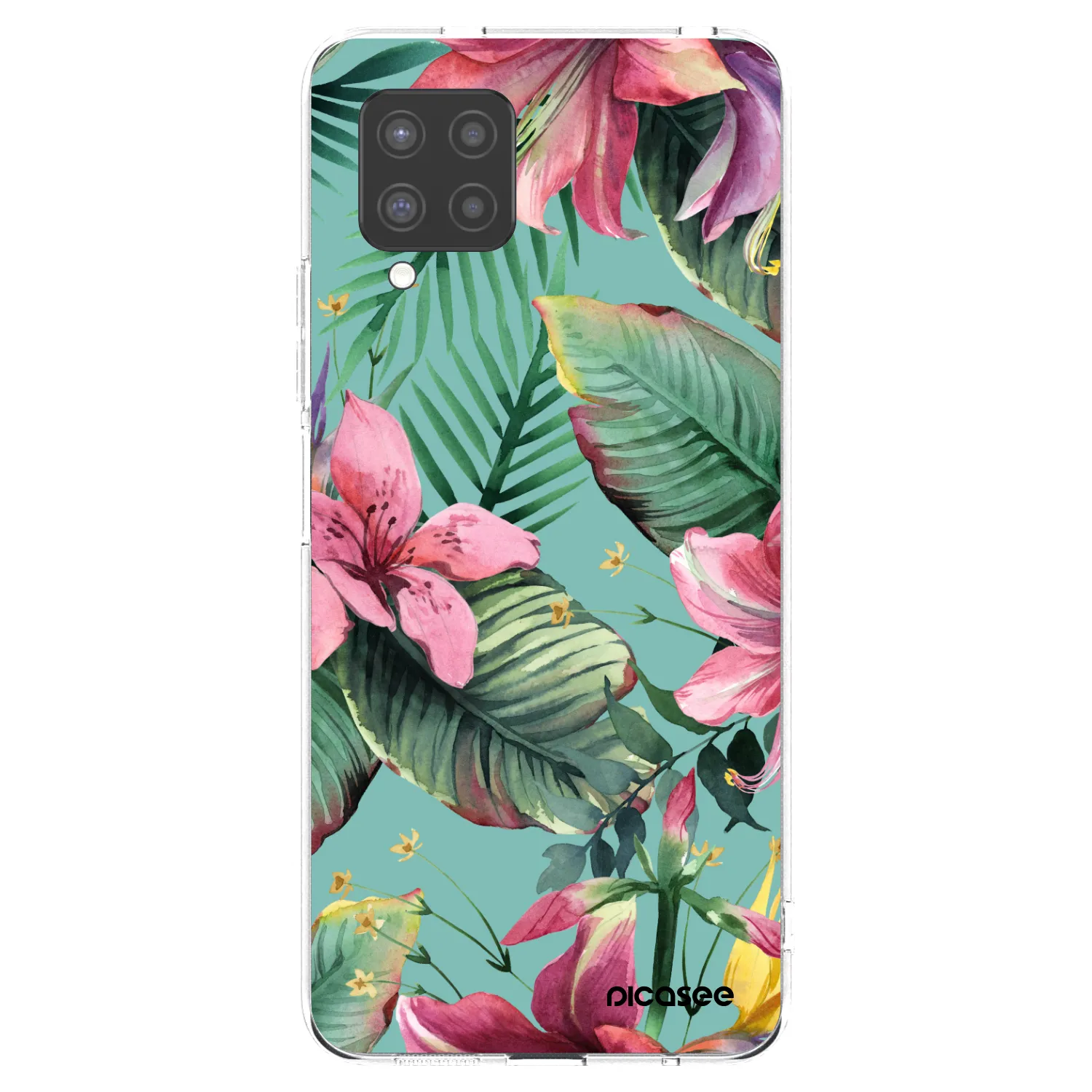 Picasee silikonowe przeźroczyste etui na Samsung Galaxy A42 A426B - Hawaii