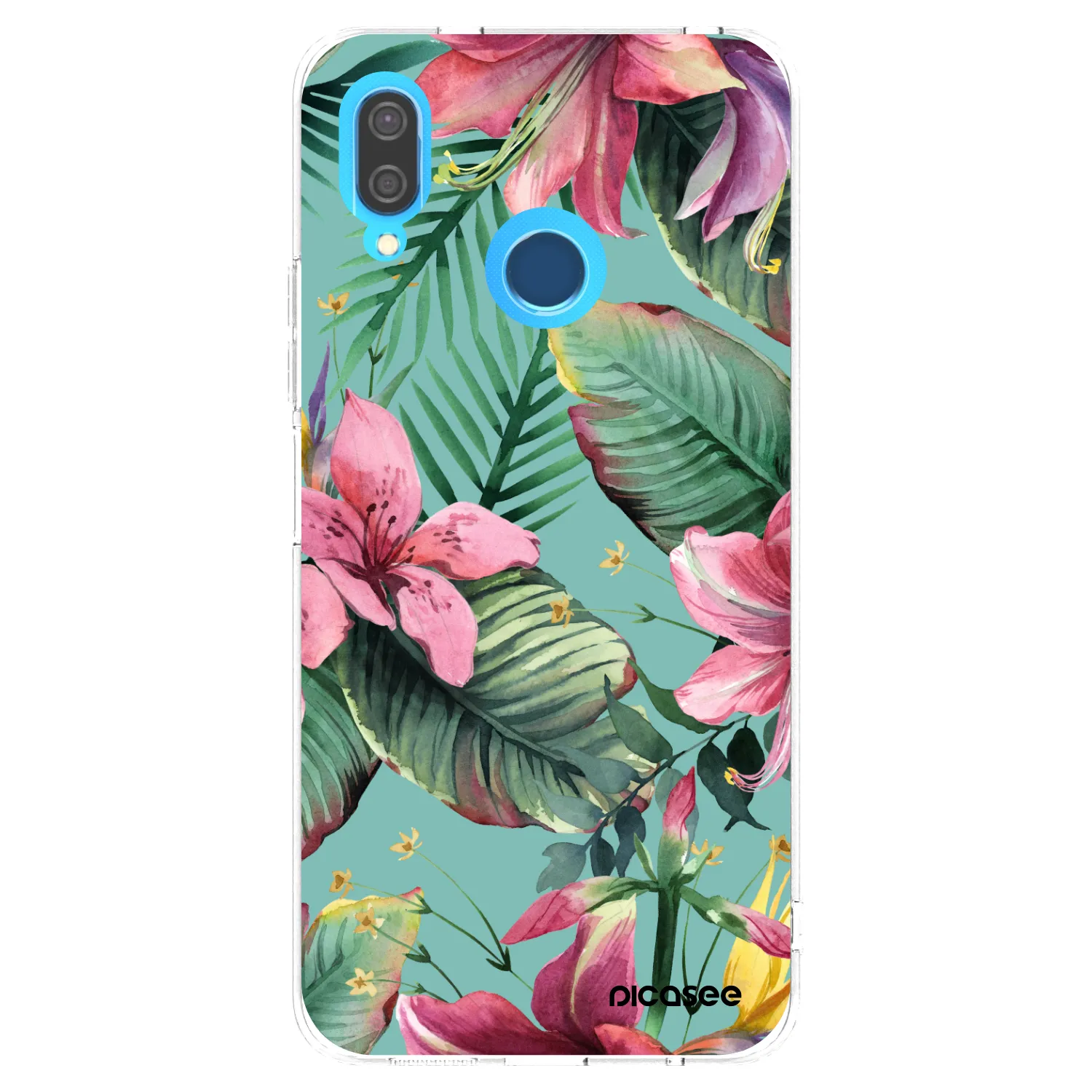 Picasee silikonowe przeźroczyste etui na Huawei P20 Lite - Hawaii