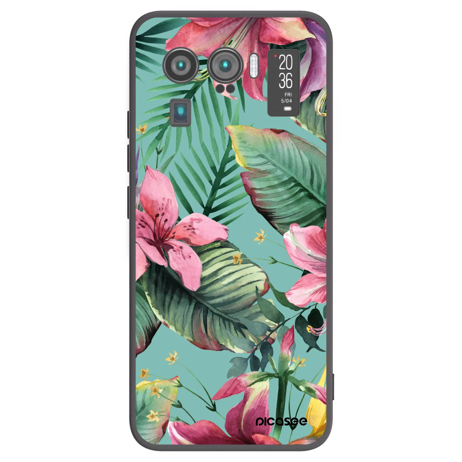 Picasee silikonowe czarne etui na Xiaomi Mi 11 Ultra - Hawaii