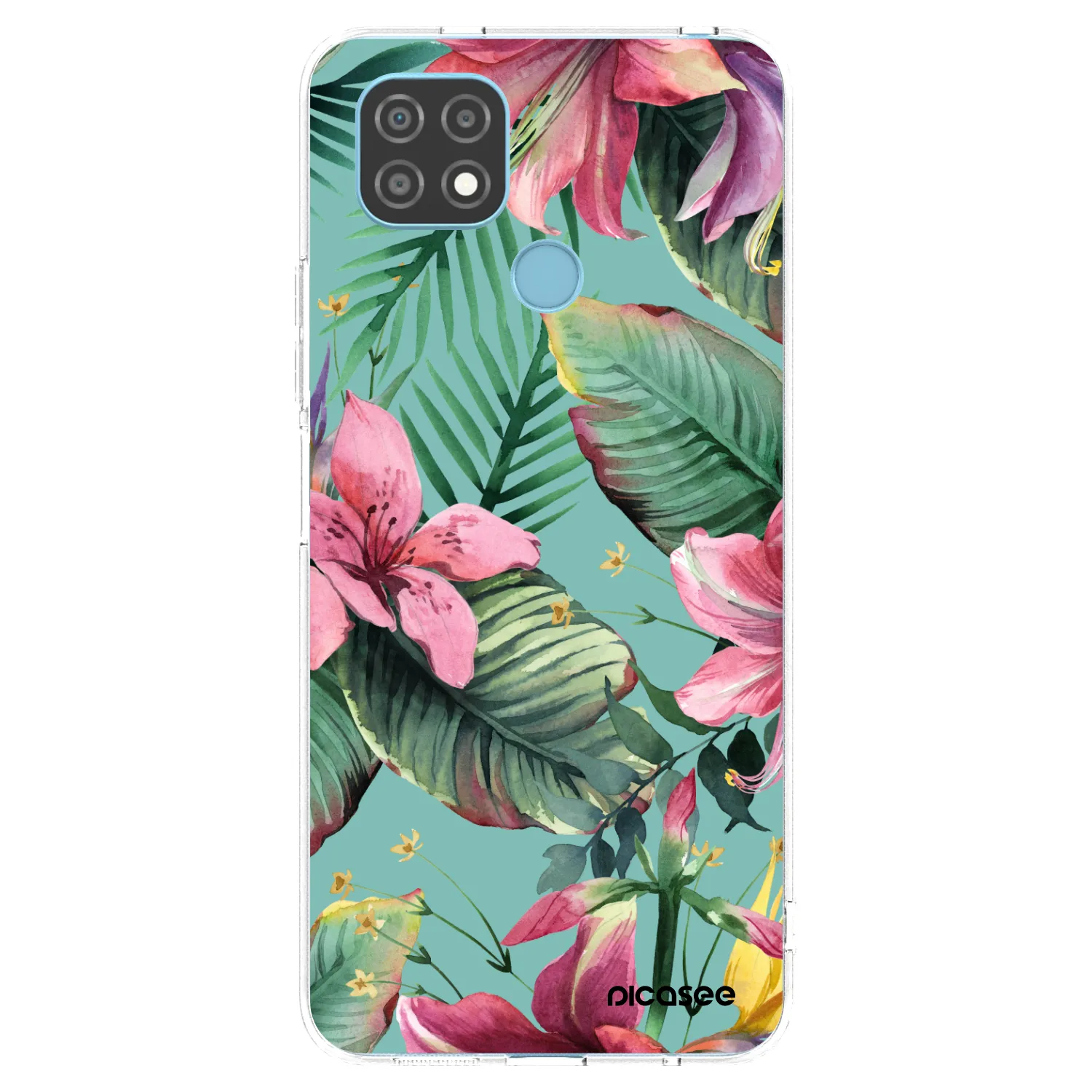 Picasee silikonowe przeźroczyste etui na Realme C21 - Hawaii