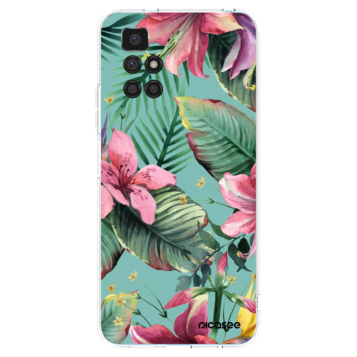 Picasee silikonowe przeźroczyste etui na Xiaomi Redmi 10 - Hawaii