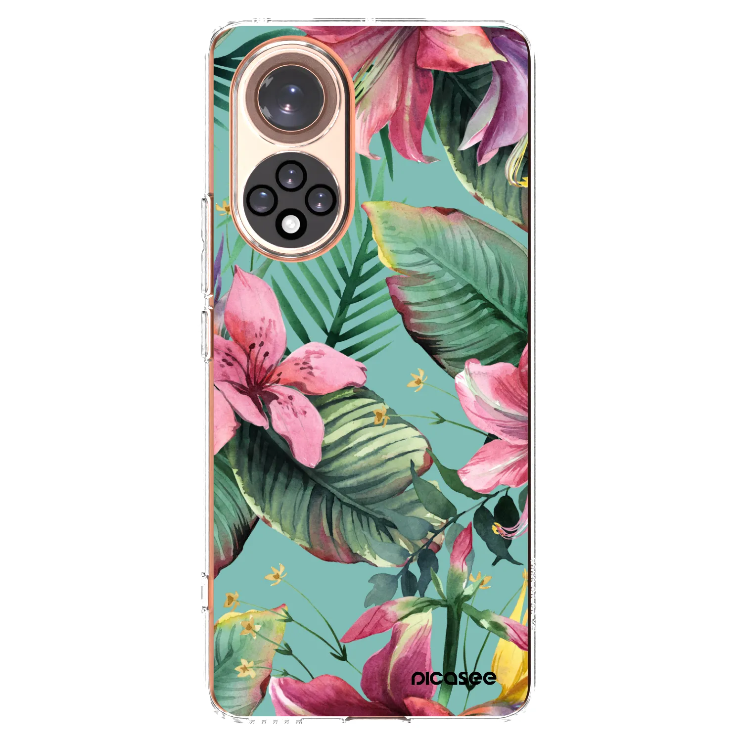 Picasee silikonowe przeźroczyste etui na Honor 50 5G - Hawaii