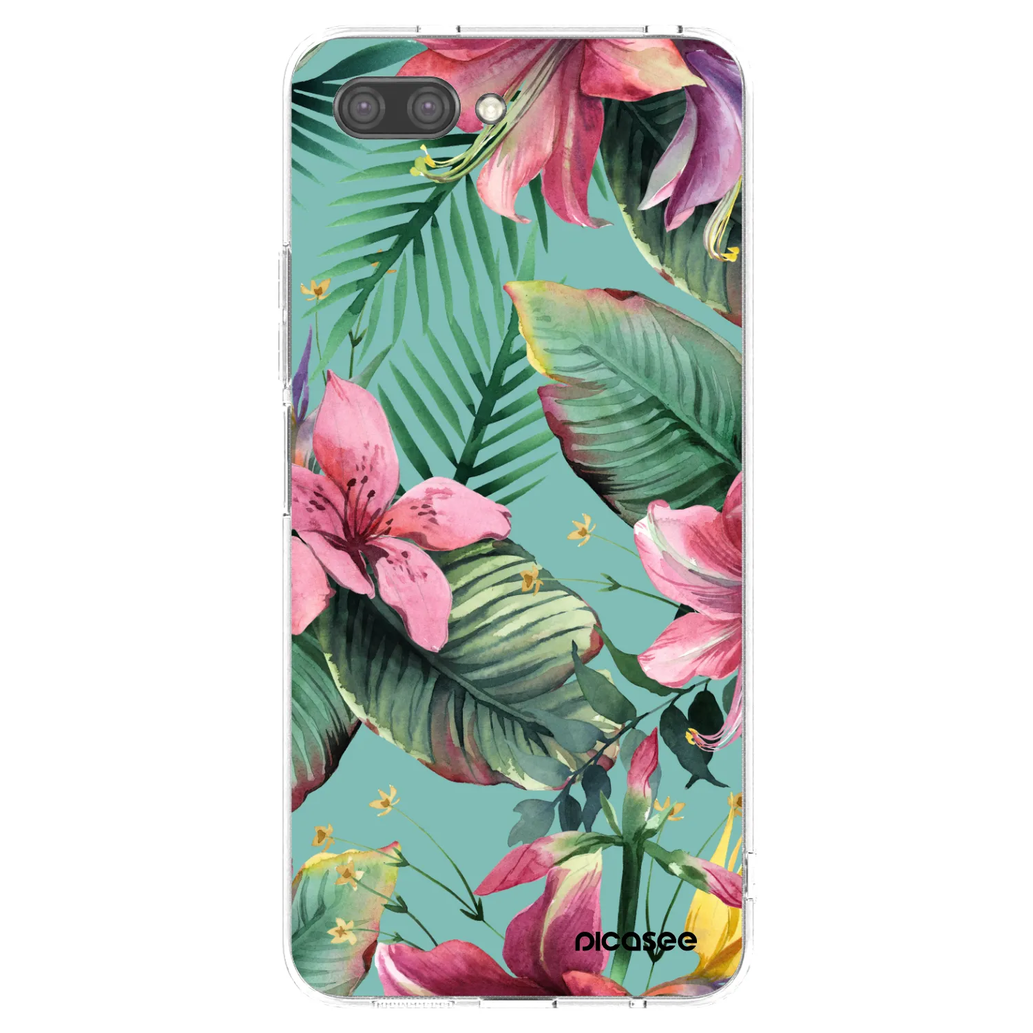 Picasee silikonowe przeźroczyste etui na Honor 10 - Hawaii