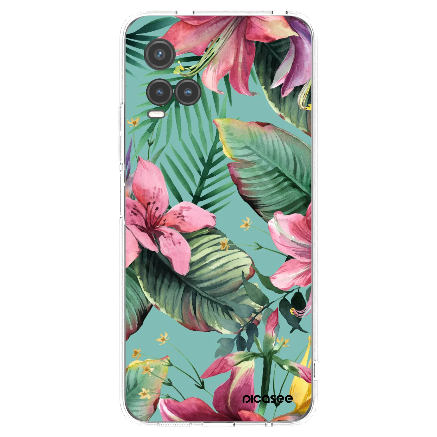 Picasee silikonowe przeźroczyste etui na Vivo Y33s - Hawaii
