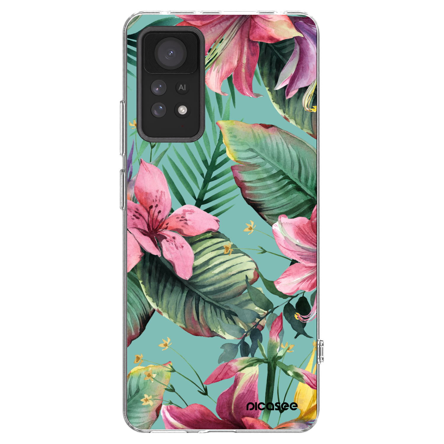 Picasee silikonowe przeźroczyste etui na Xiaomi Redmi Note 11 Pro 5G - Hawaii