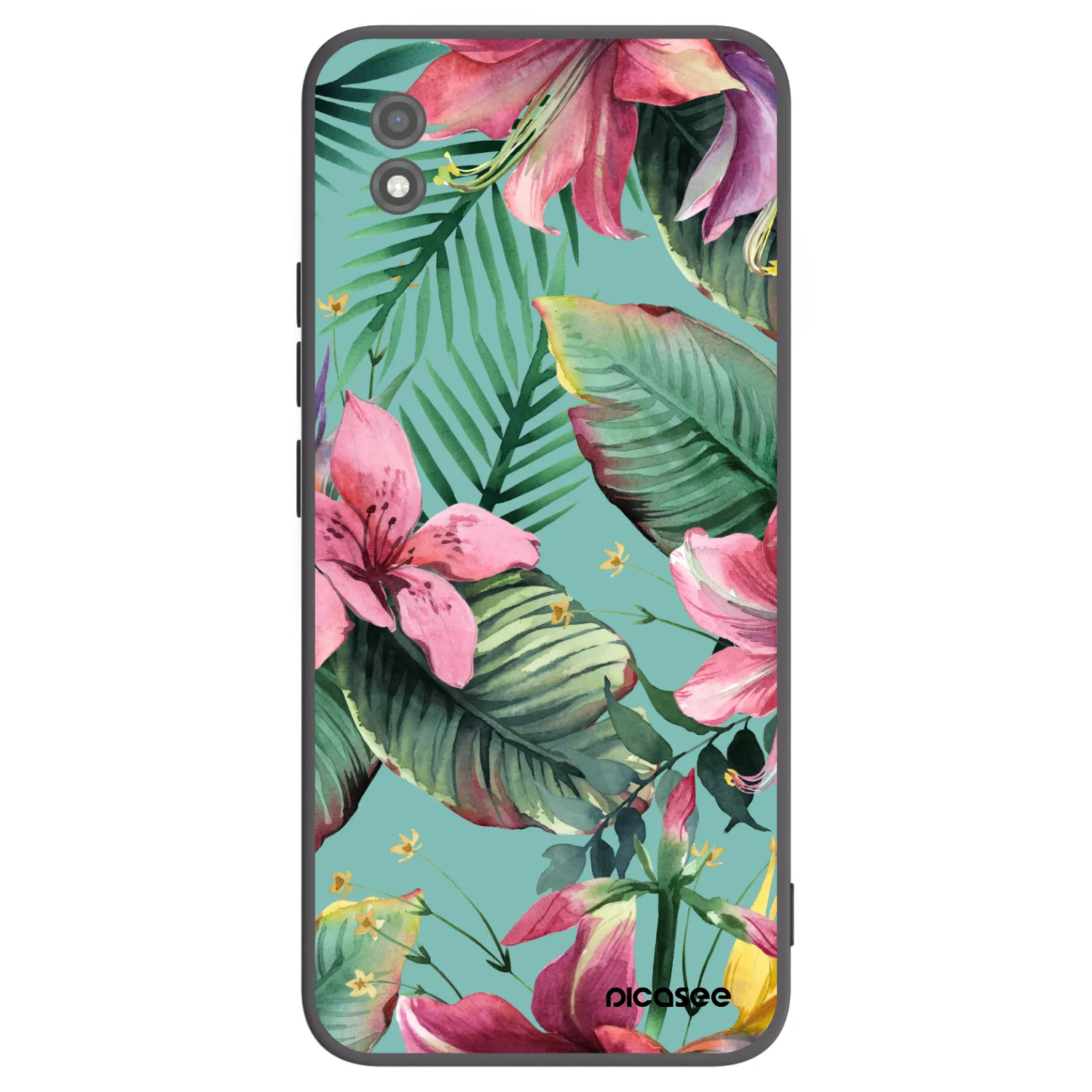 Picasee silikonowe czarne etui na Realme C11 (2021) - Hawaii
