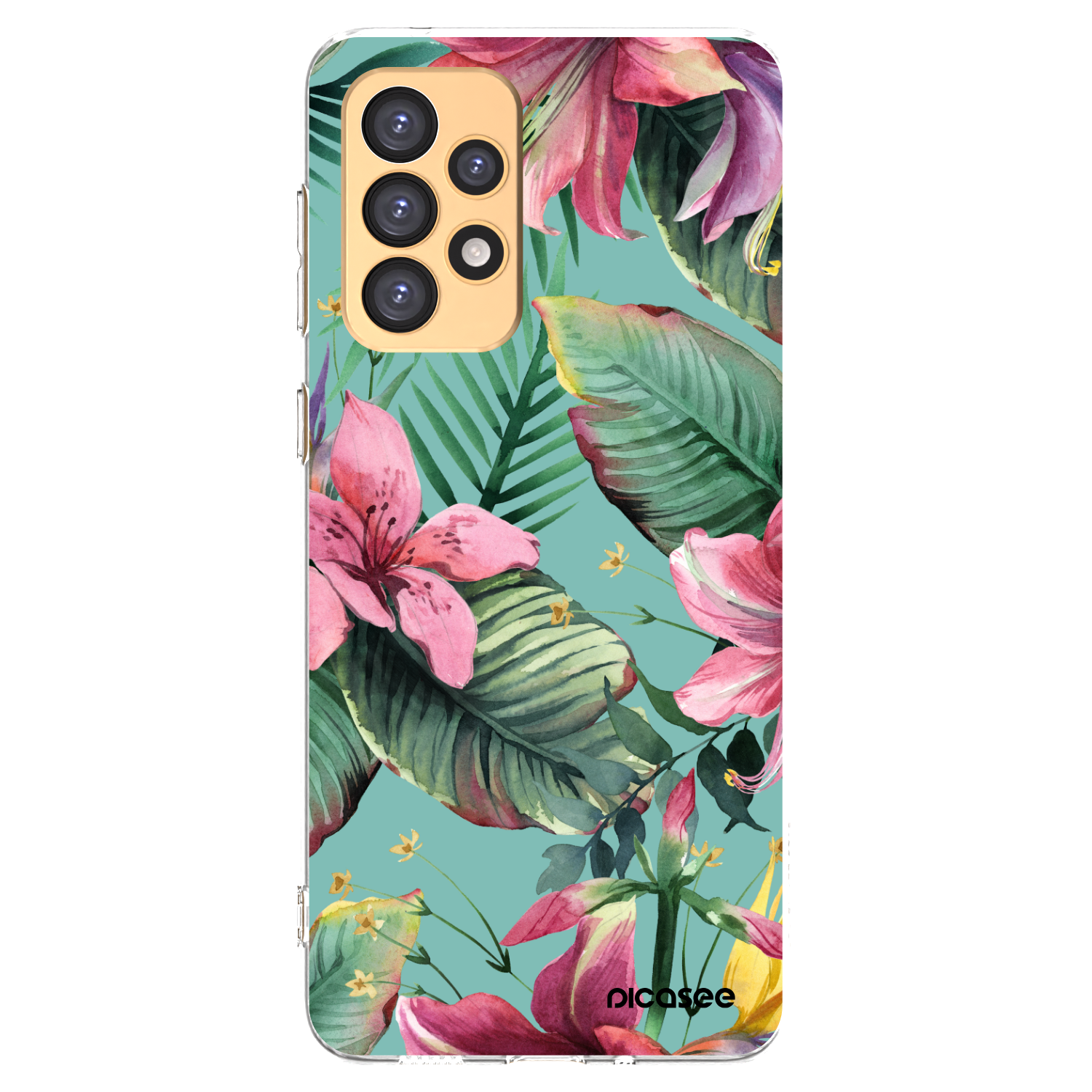 Picasee silikonowe przeźroczyste etui na Samsung Galaxy A33 5G A336 - Hawaii