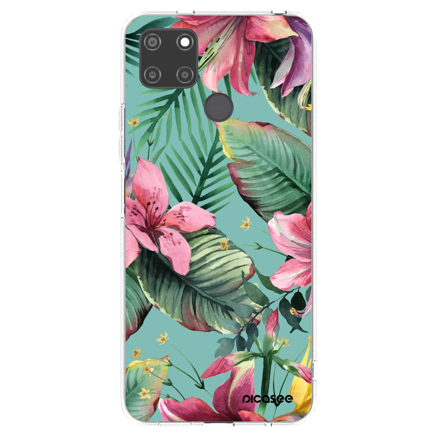 Picasee silikonowe przeźroczyste etui na Realme C21Y - Hawaii