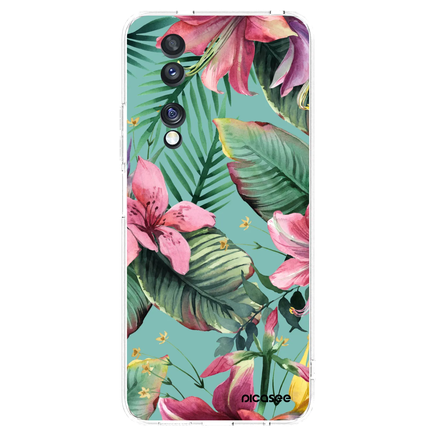 Picasee silikonowe przeźroczyste etui na Honor 70 - Hawaii