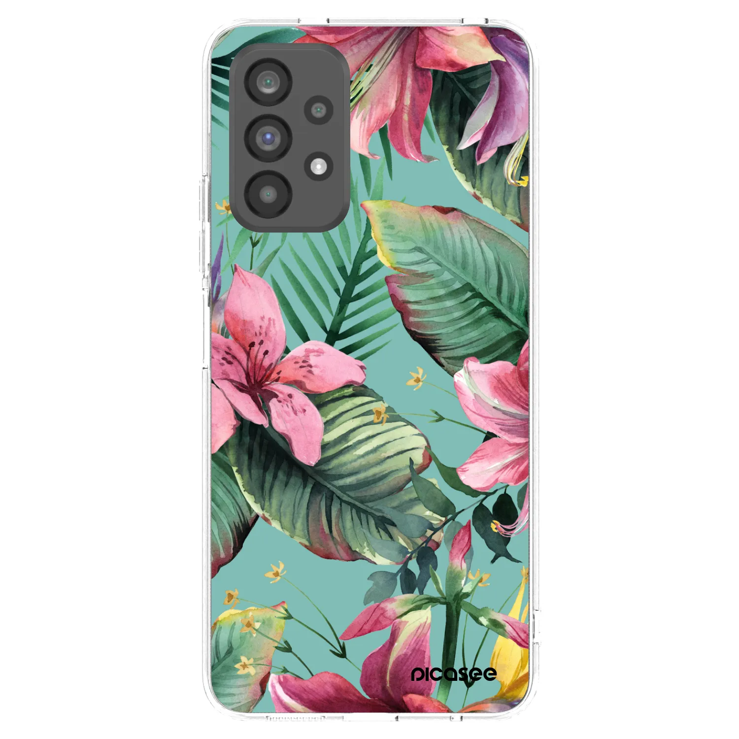 Picasee silikonowe przeźroczyste etui na Samsung Galaxy A73 5G - Hawaii