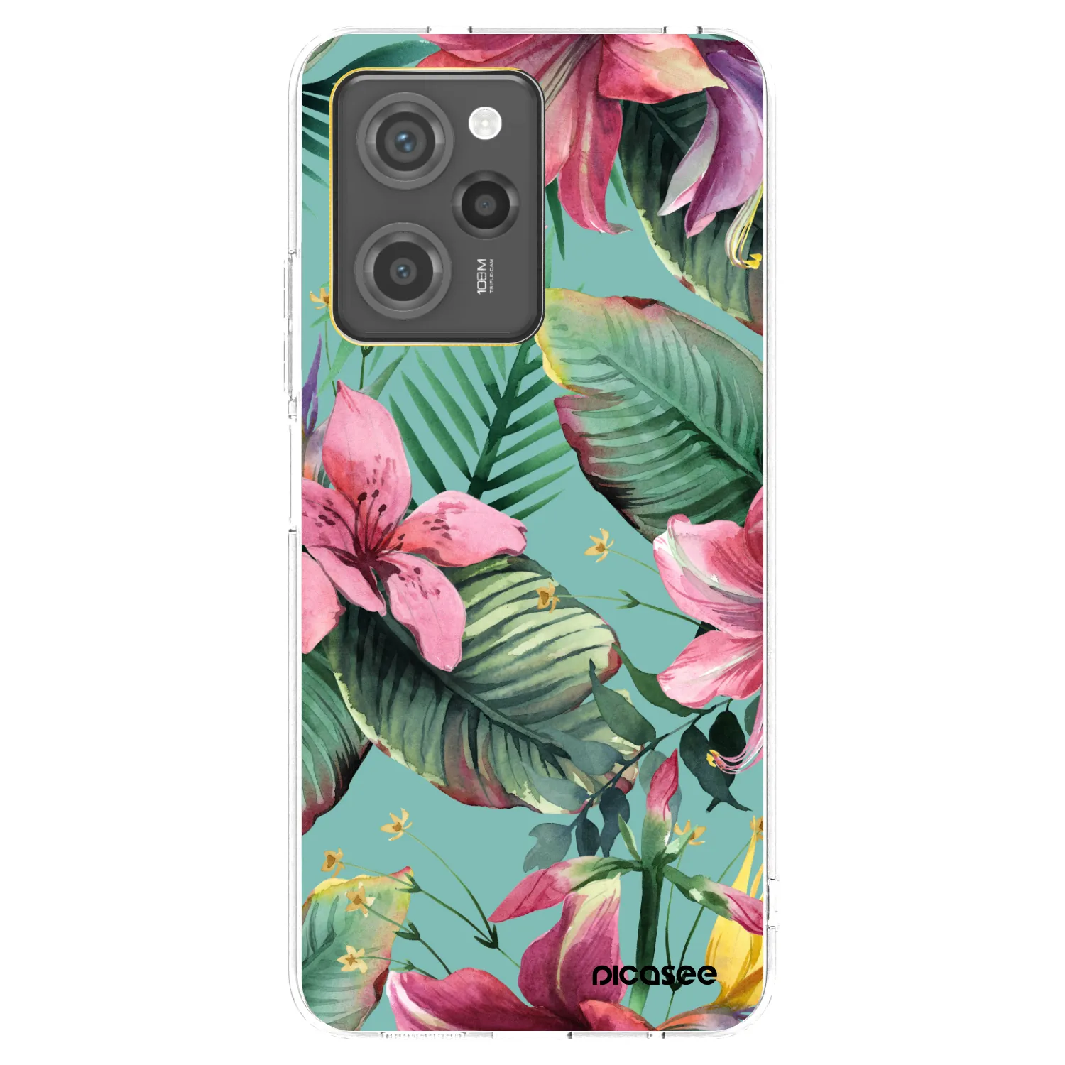 Picasee silikonowe przeźroczyste etui na Xiaomi Poco X5 Pro - Hawaii