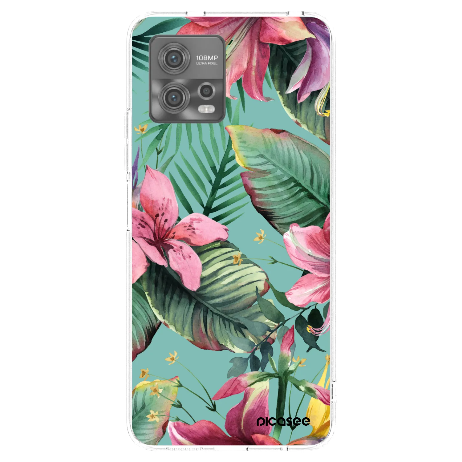 Picasee silikonowe przeźroczyste etui na Motorola Moto G72 - Hawaii