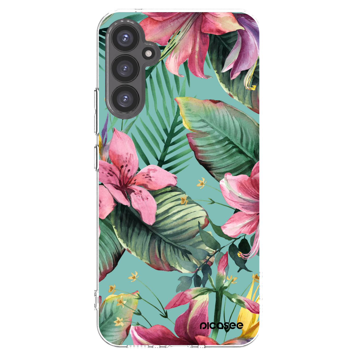 Picasee silikonowe przeźroczyste etui na Samsung Galaxy A34 5G A346B - Hawaii