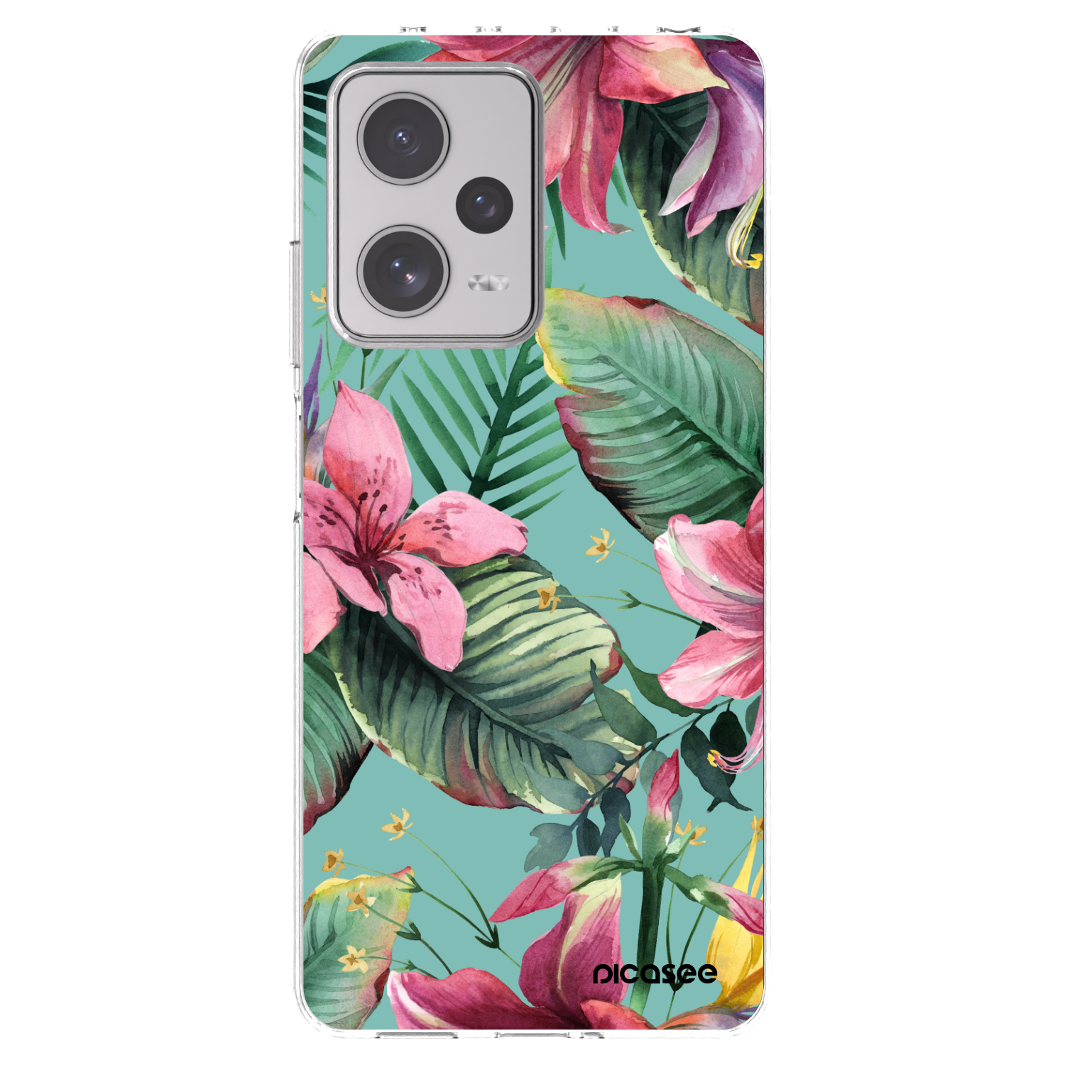 Picasee silikonowe przeźroczyste etui na Xiaomi Redmi Note 12 Pro+ 5G - Hawaii