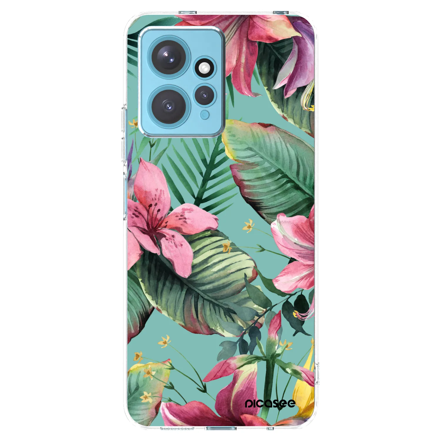 Picasee silikonowe przeźroczyste etui na Xiaomi Redmi Note 12 4G - Hawaii