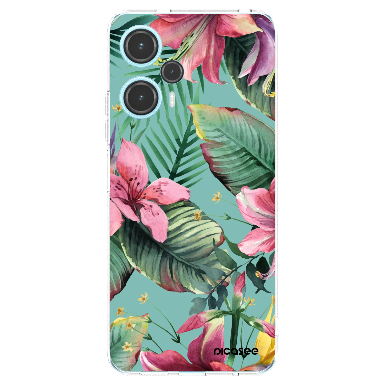 Picasee silikonowe przeźroczyste etui na Xiaomi Poco F5 - Hawaii